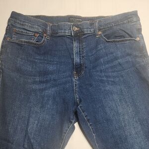 Lucky Brand Men's Classic Athletic Straight 410 Blue Jeans 40 X 30